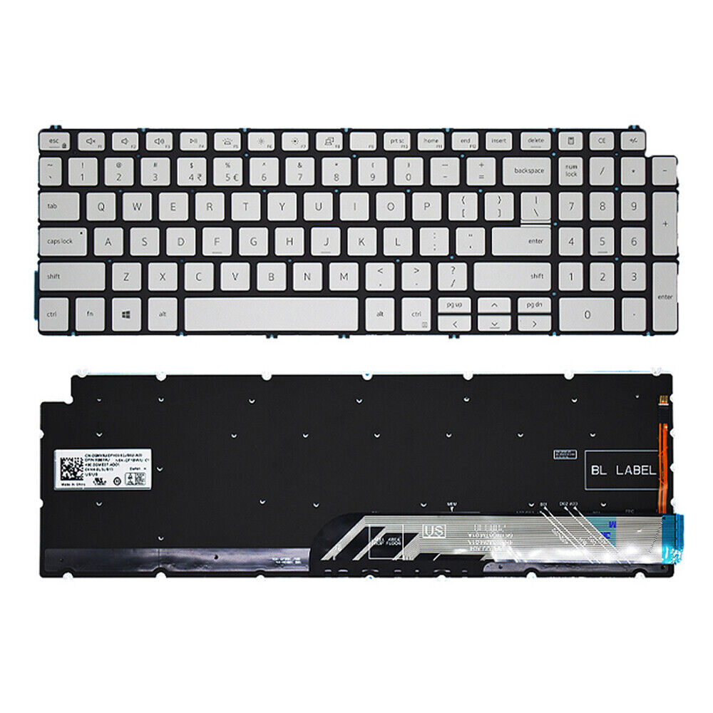 US Keyboard For DELL Inspiron 3501 3502 3505 5501 5502 5505 5508 5509 5584 5590