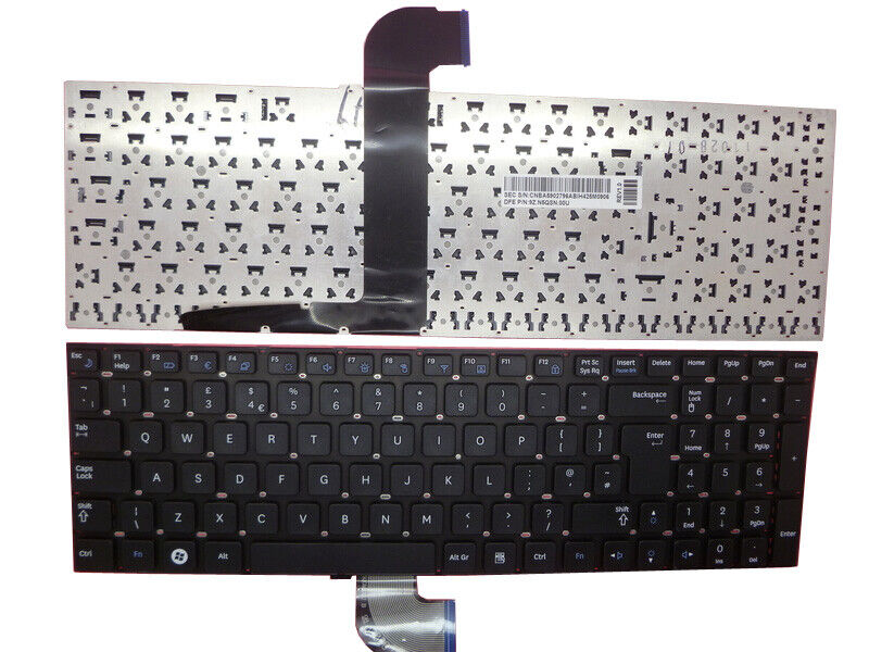 Keyboard For Samsung RF511 RF510 QX530 RC530 United Kingdom UK Without Frame New