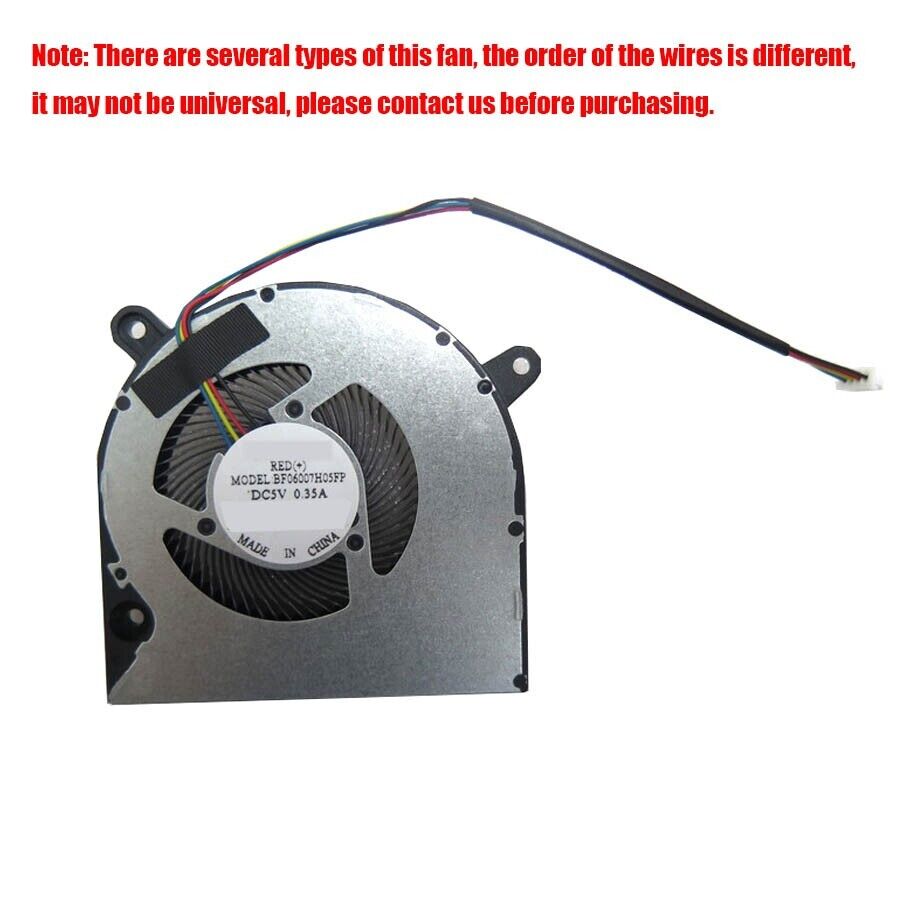 Mini PC CPU Fan BF06007H05FP DC0.5V 0.35A New