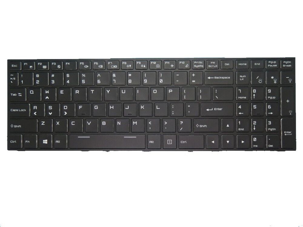 US Keyboard For MEDION ERAZER X7851 MD60514 MD60549 MD60582 MD60583 MD60698