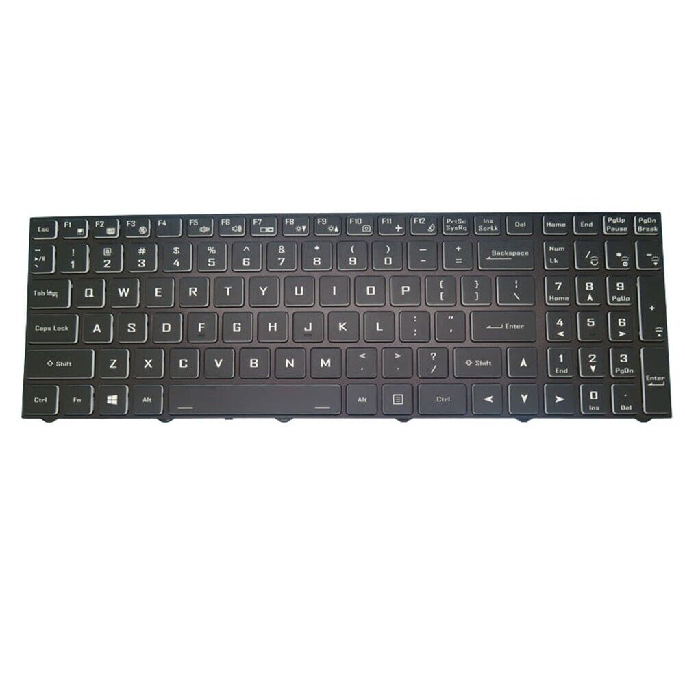 Laptop Keyboard For PowerSpec 1530 English US Black With Backlit New