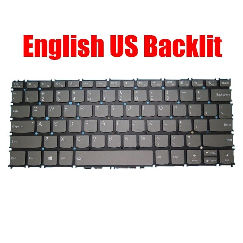 US Keyboard For Lenovo Yoga Slim 7-13ACN05 Slim 7-13ITL05 Slim 7 Carbon 13ITL5