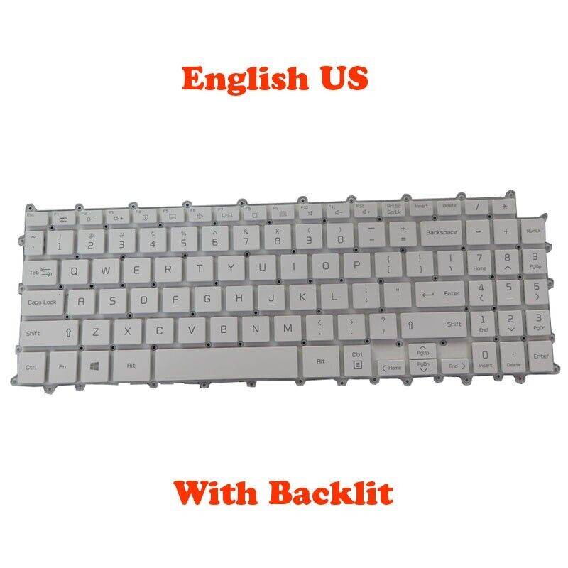 Backlit Keyboard For LG 15Z90P 15Z90P-G 15Z90P-N 15Z90P-K 15Z90P-P English US