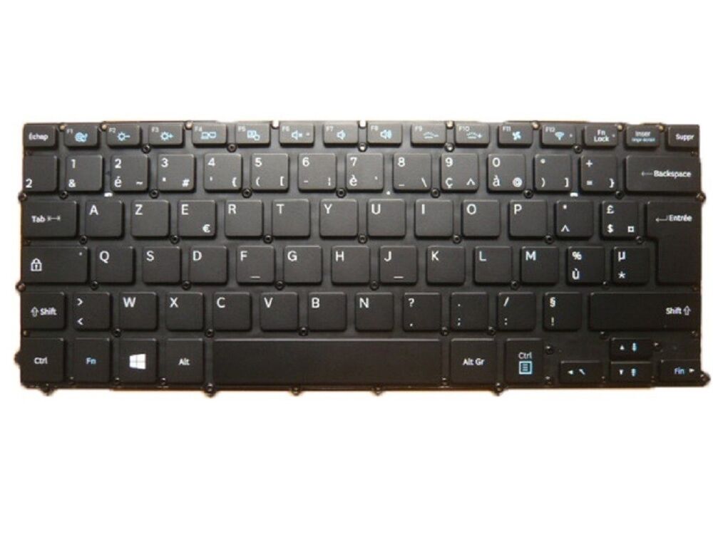 Keyboard For Samsung NP900X3B NP900X3C NP900X3D 900X3E France FR Backlit New