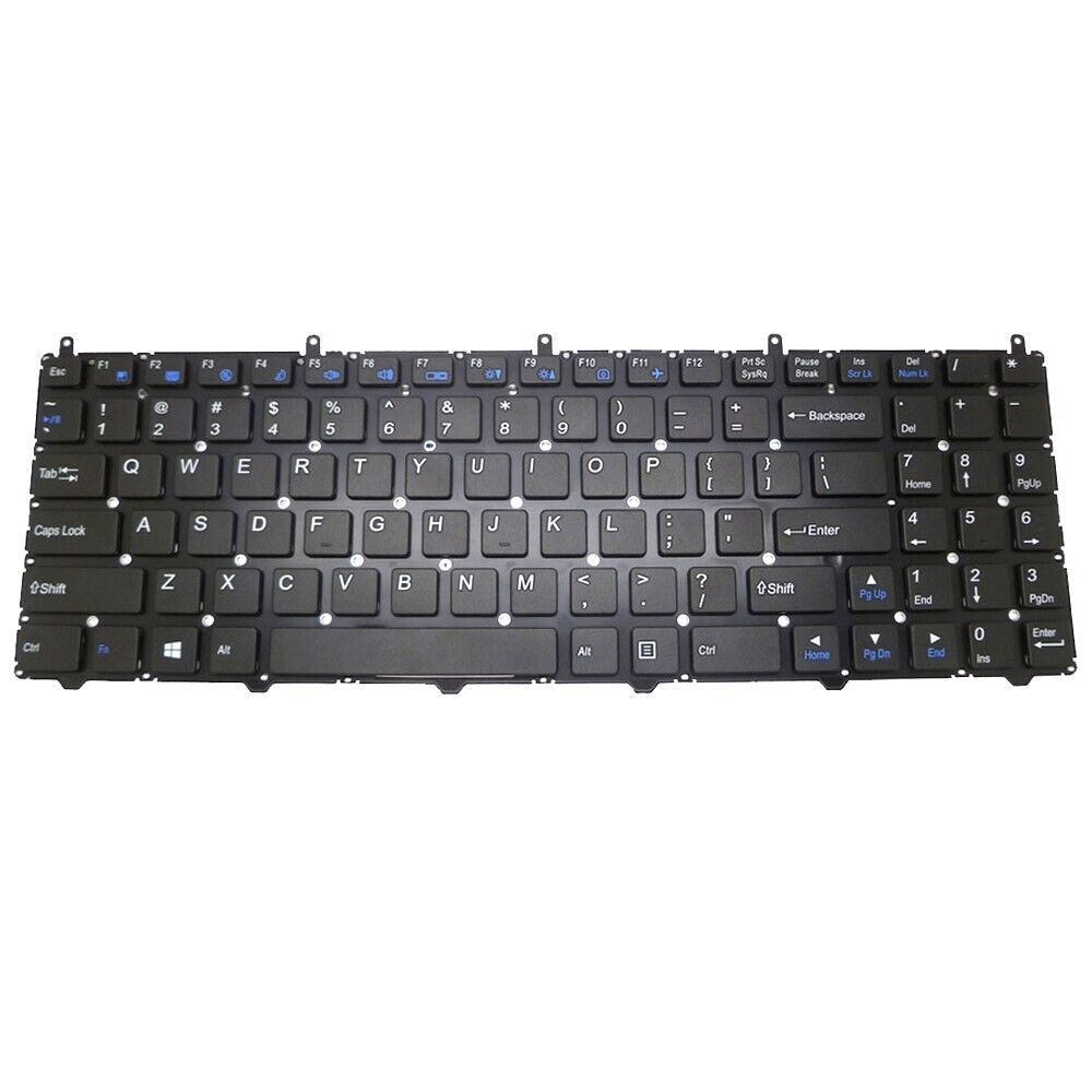 US Keyboard For Sager NP3652 NP3653 NP2650 NP4650 NP4658 English Non-Frame New
