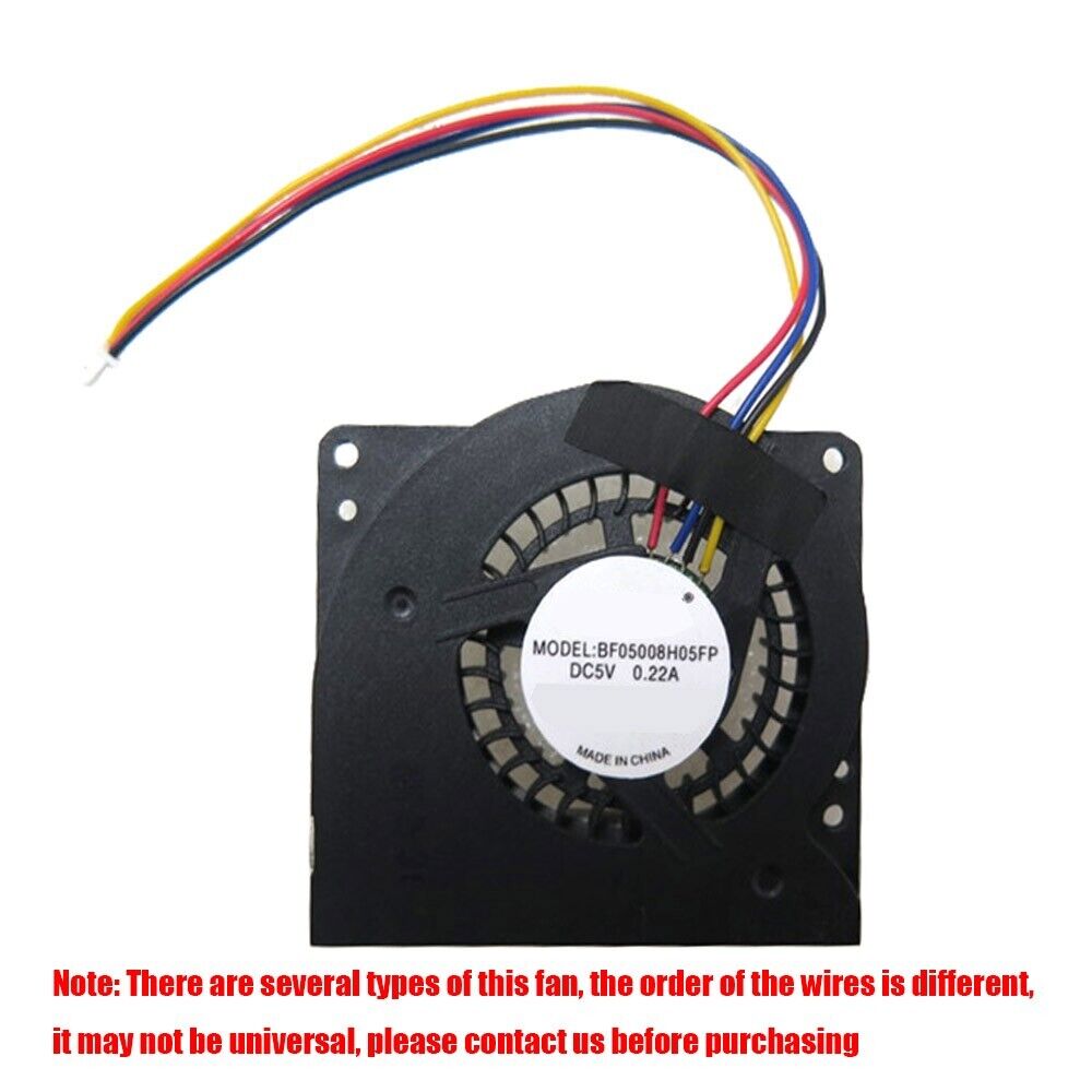 Nuova ventola di raffreddamento della CPU per MINI PC BF5008H05FP DC5V 0.22A 7 Nuova ventola di raffreddamento della CPU per MINI PC BF5008H05FP DC5V 0.22A 7