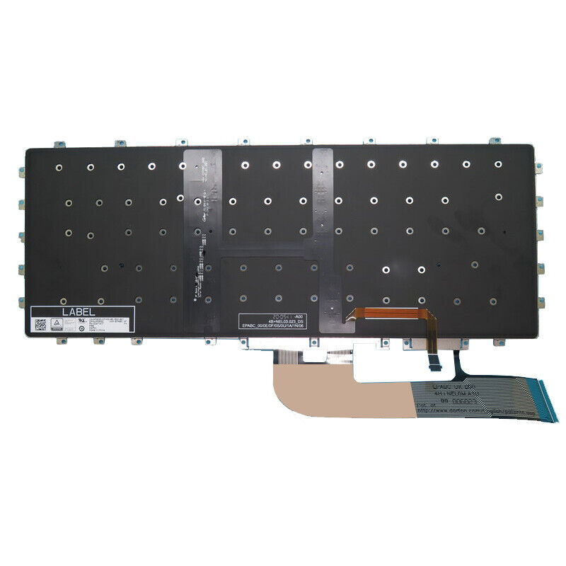 French FR Keyboard For DELL XPS 9575 2-in-1 Precision 5530 2-in-1 0F08G2 Backlit
