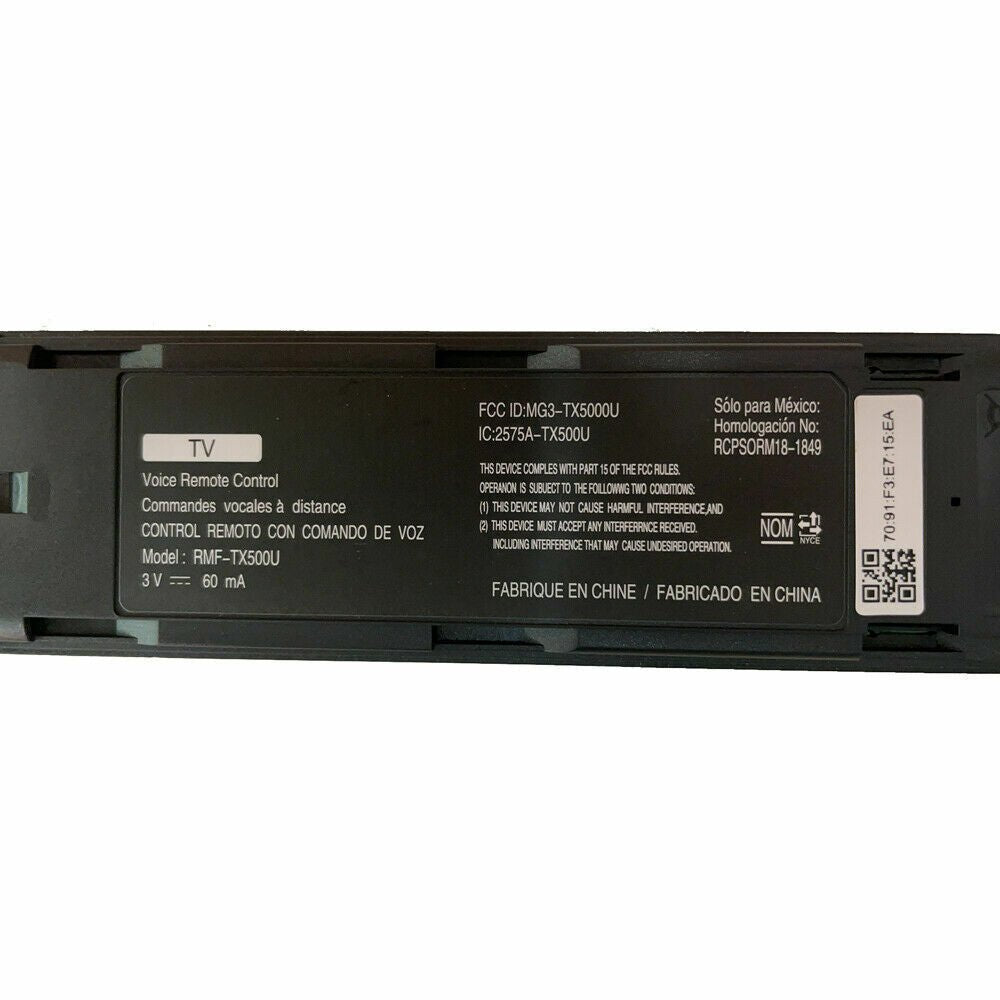 New RMF-TX500U For Sony Voice 4K TV Remote Control XBR-55X950G XBR-98Z9G TVs