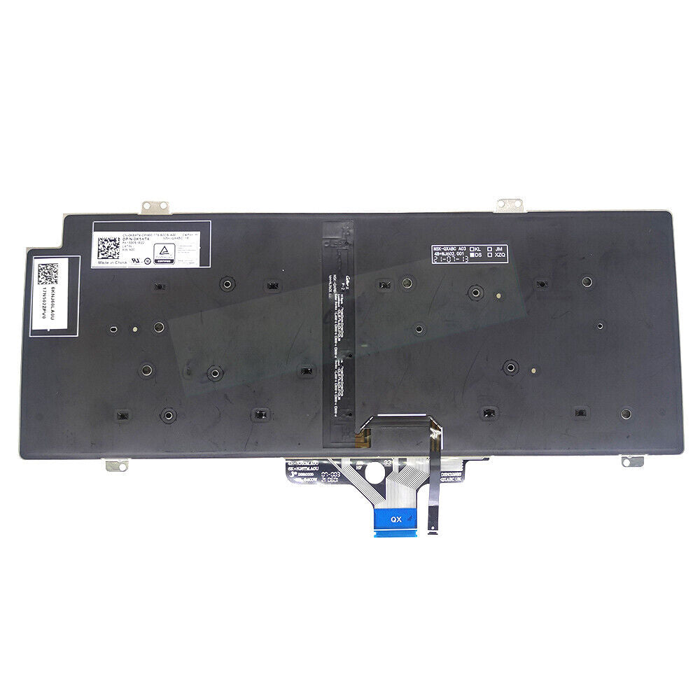 UK Keyboard For DELL Latitude 5420 5421 5430 5431 7420 7430 7520 7530 0G7FK7 New