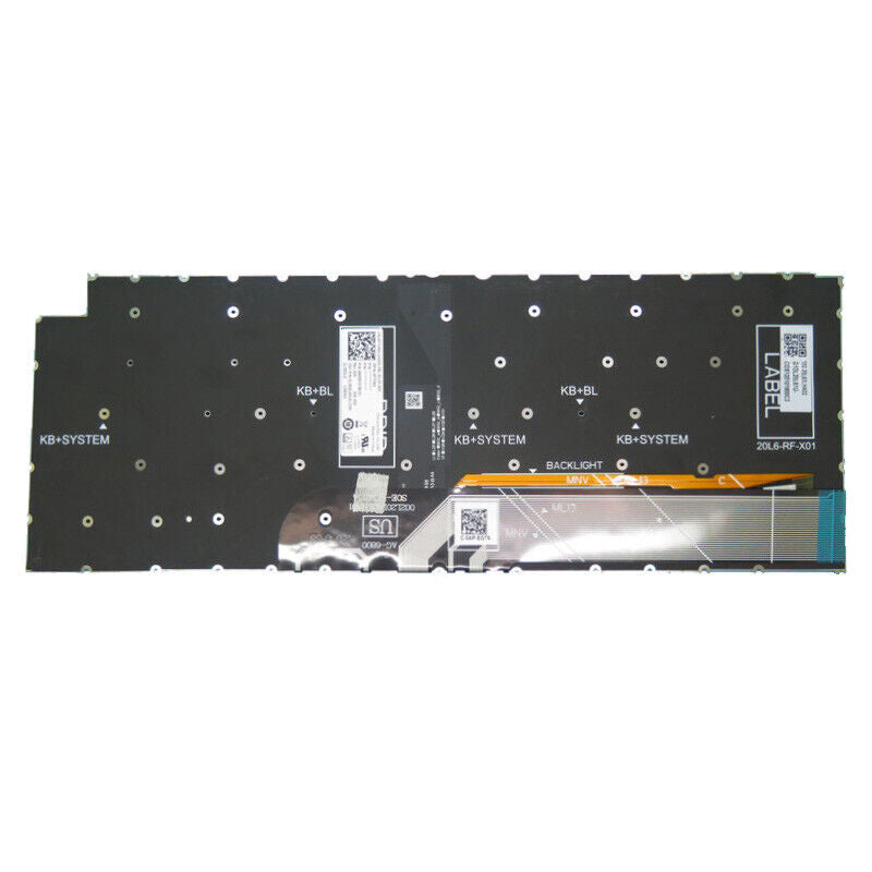 Backlit US Keyboard For DELL Latitude 3320 3330 2-in-1 3420 3430 V5310 V5410 New