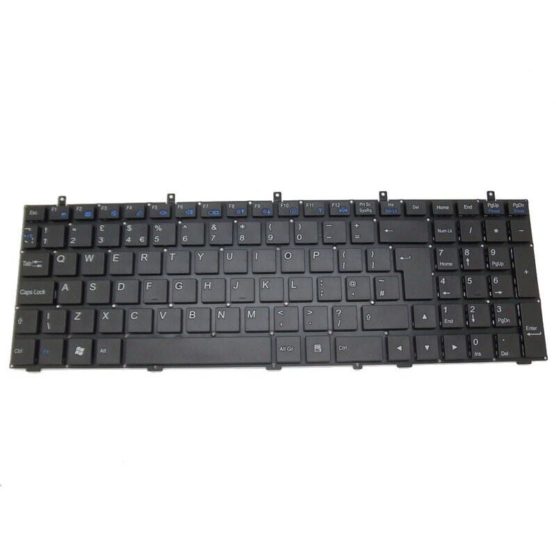 UK Keyboard For CLEVO W350ET W350ETQ W350SKQ/SSQ W350STQ W355SDQ W355SSQ W355STQ