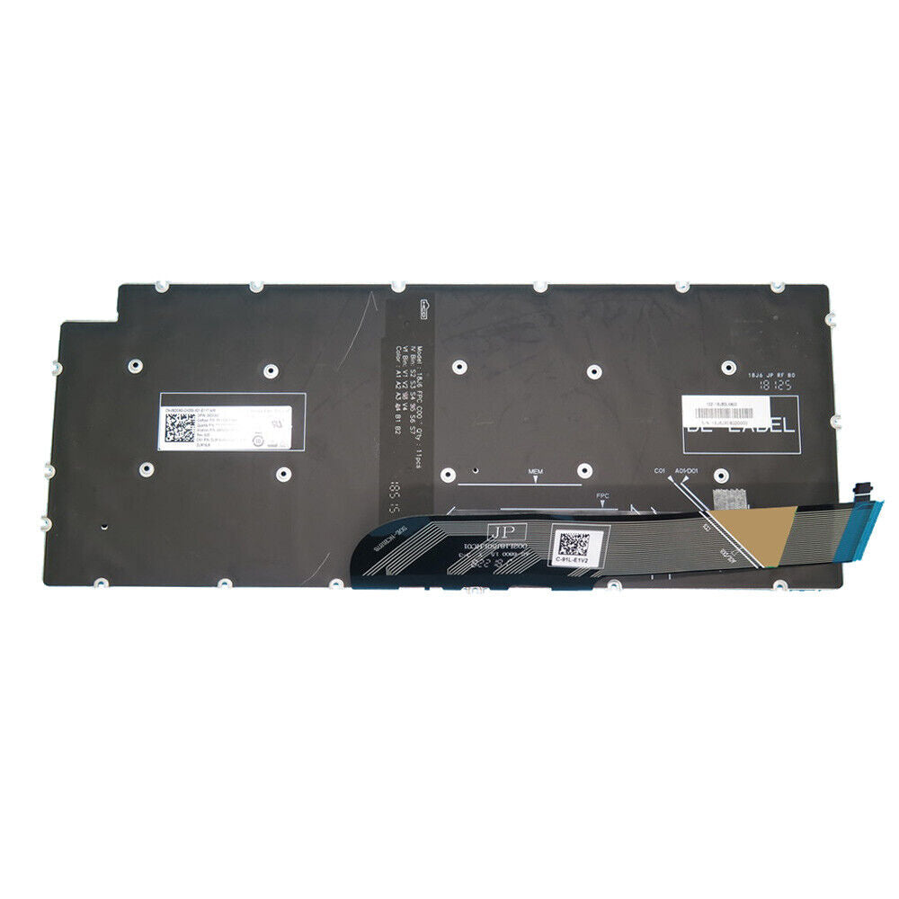 US Keyboard For DELL Inspiron 5400 5406 7300 7306 7390 7391 7405 2-in-1 Silver