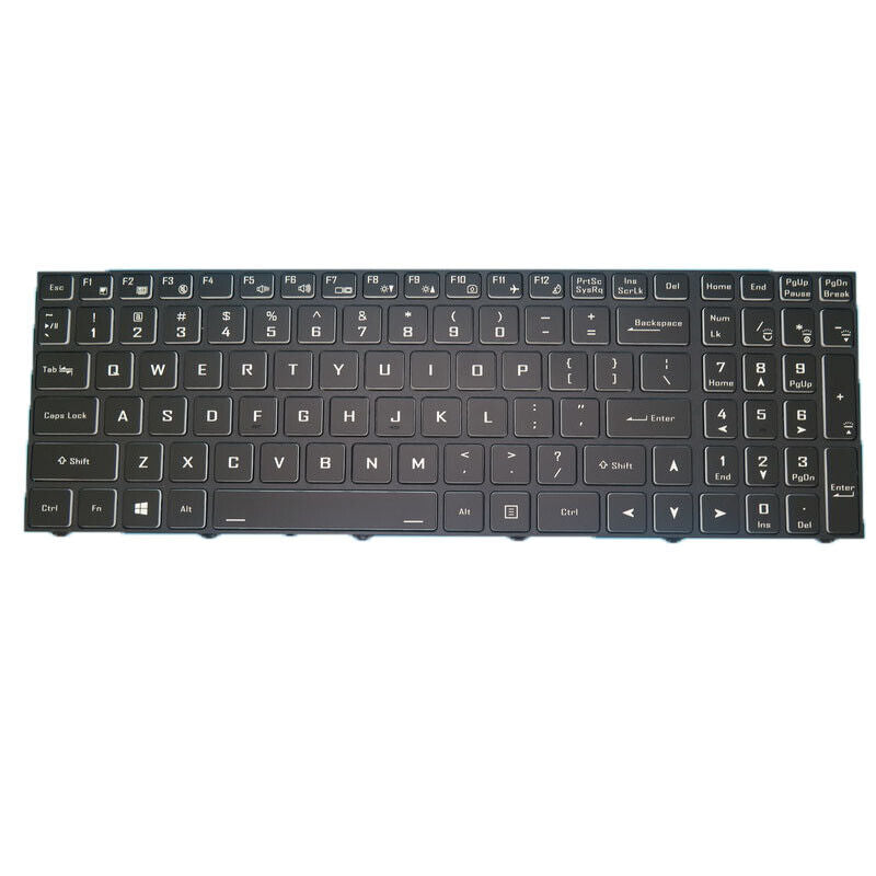 No Backlit US Keyboard For CLEVO NJ50CU NJ50GU NJ51GU NJ50/NJ51LU NJ50MU NJ51MU