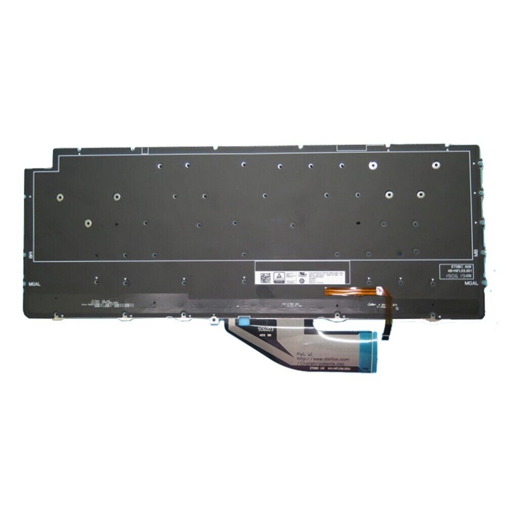 Backlit US Keyboard For DELL XPS 13 7390 9310 2-in-1 04J7RW 4J7RW PK132C91A00