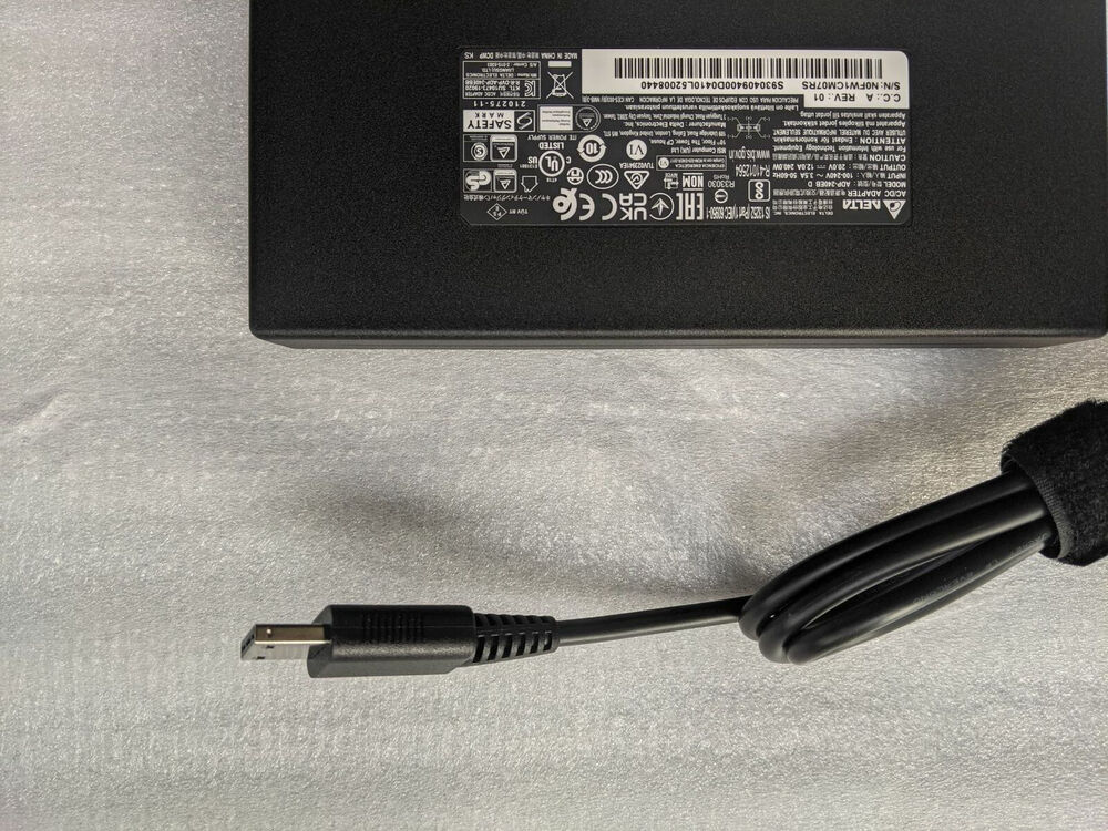 New Original MSI GP66 Leopard 11UE ADP-240EB D Delta 240W 20V AC/DC Adapter&Cord