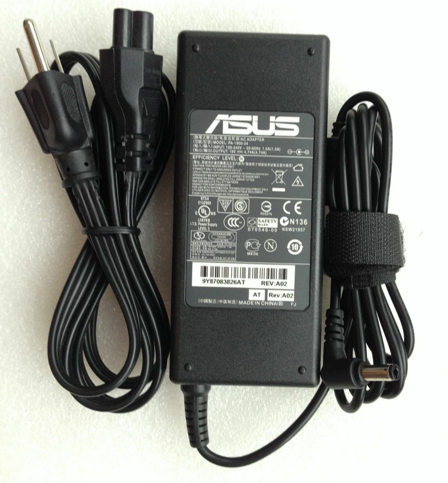 Asus U6E Serisi 19V 4.74A 90W Adaptör