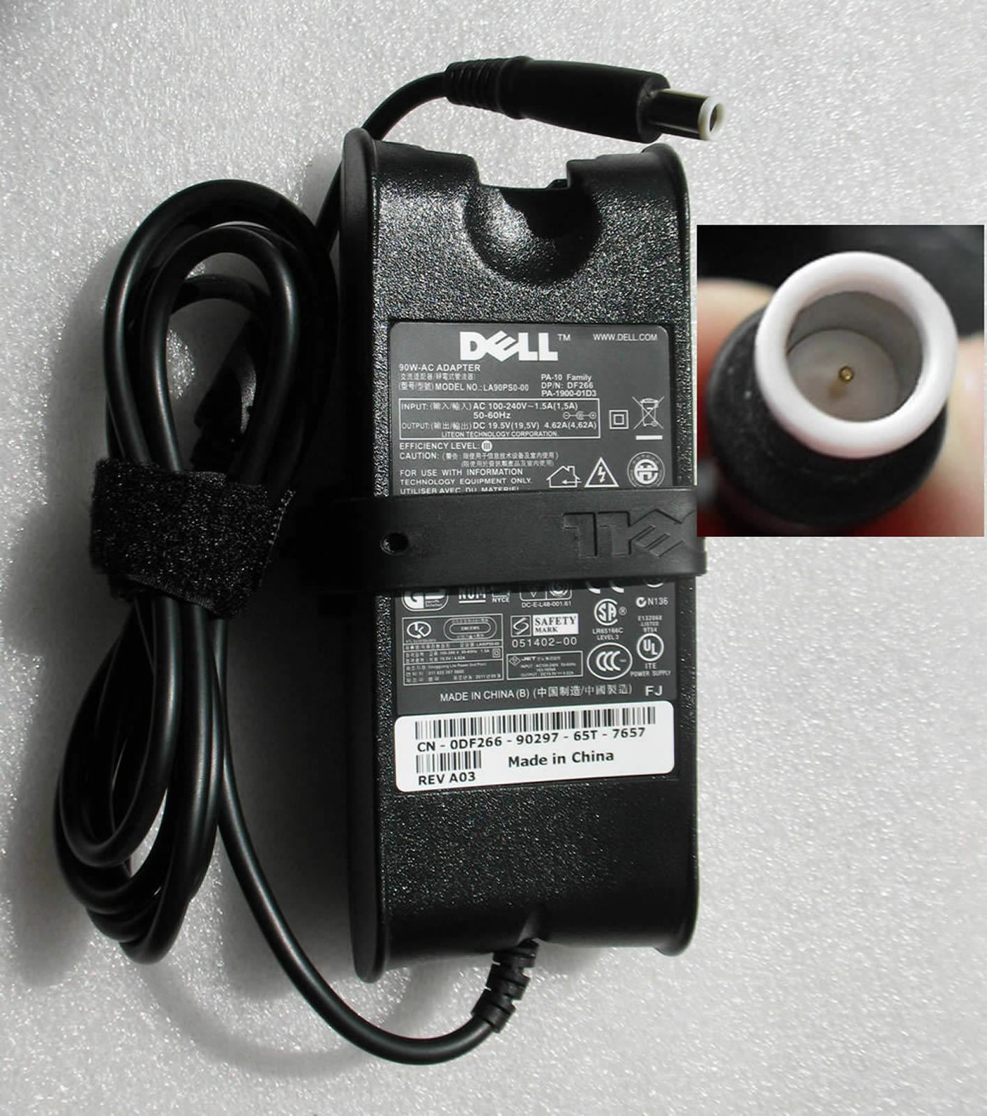 Original 90W Dell P12F P12F001 Power Adapter Charger + Free Cable