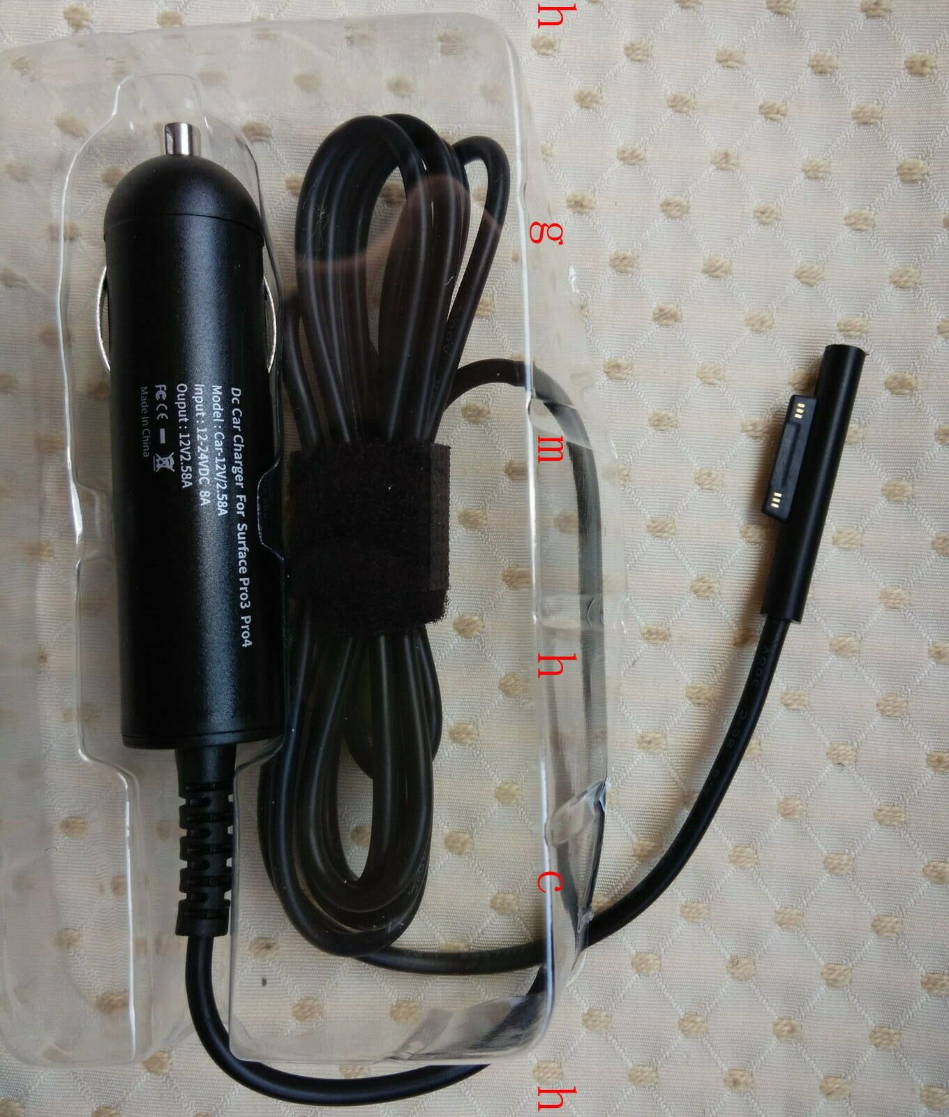 #Original OEM DC Car Charger for Microsoft Surface Pro 4,TN3-00001 Tablet/Laptop