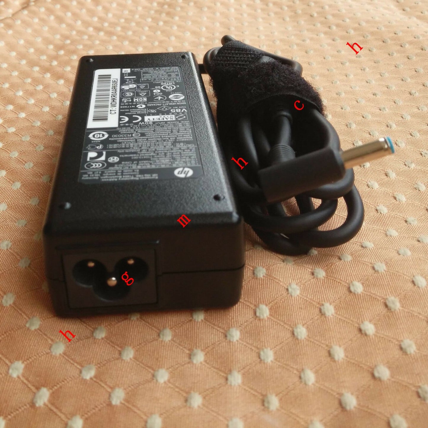 Original OEM 90W AC Adapter for HP Envy 17-j020us,17-j034ca,17-j023cl,17-j089sf