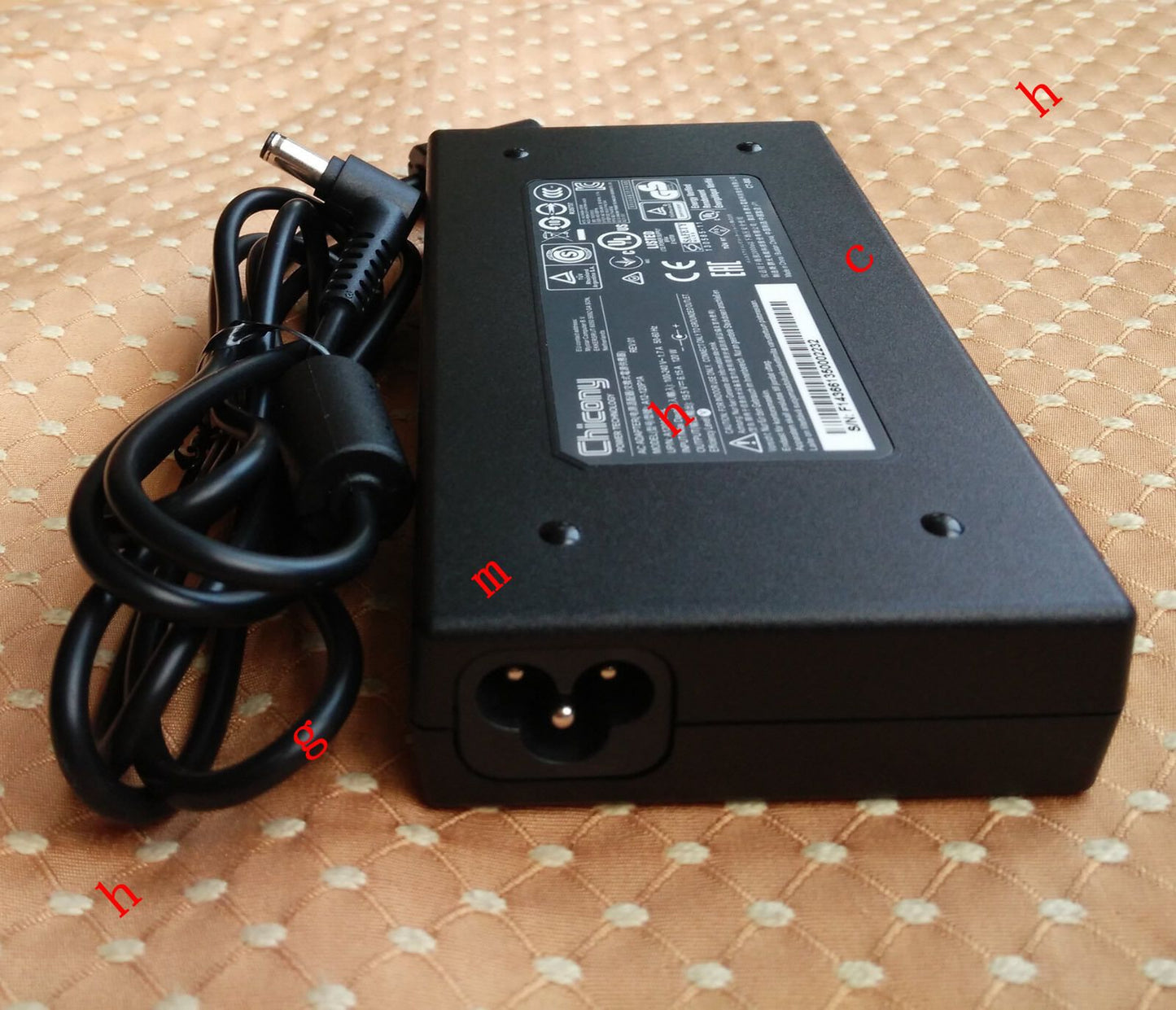 @Original OEM MSI Chicony 120W AC Adapter for GE70 2QE(Apache Pro)-681US Laptop
