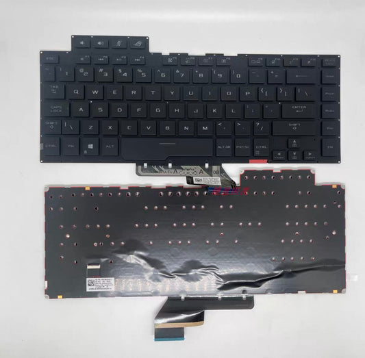 Laptop US Keyboard For ASUS ROG Zephyrus M15 GU532LV GU532LW Blank With Rgb Backlit
