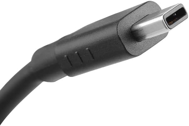 Rectangle Connector Tip Close-up for Asus ROG Strix G18 (2025) 380W Power Supply - Square Plug Type