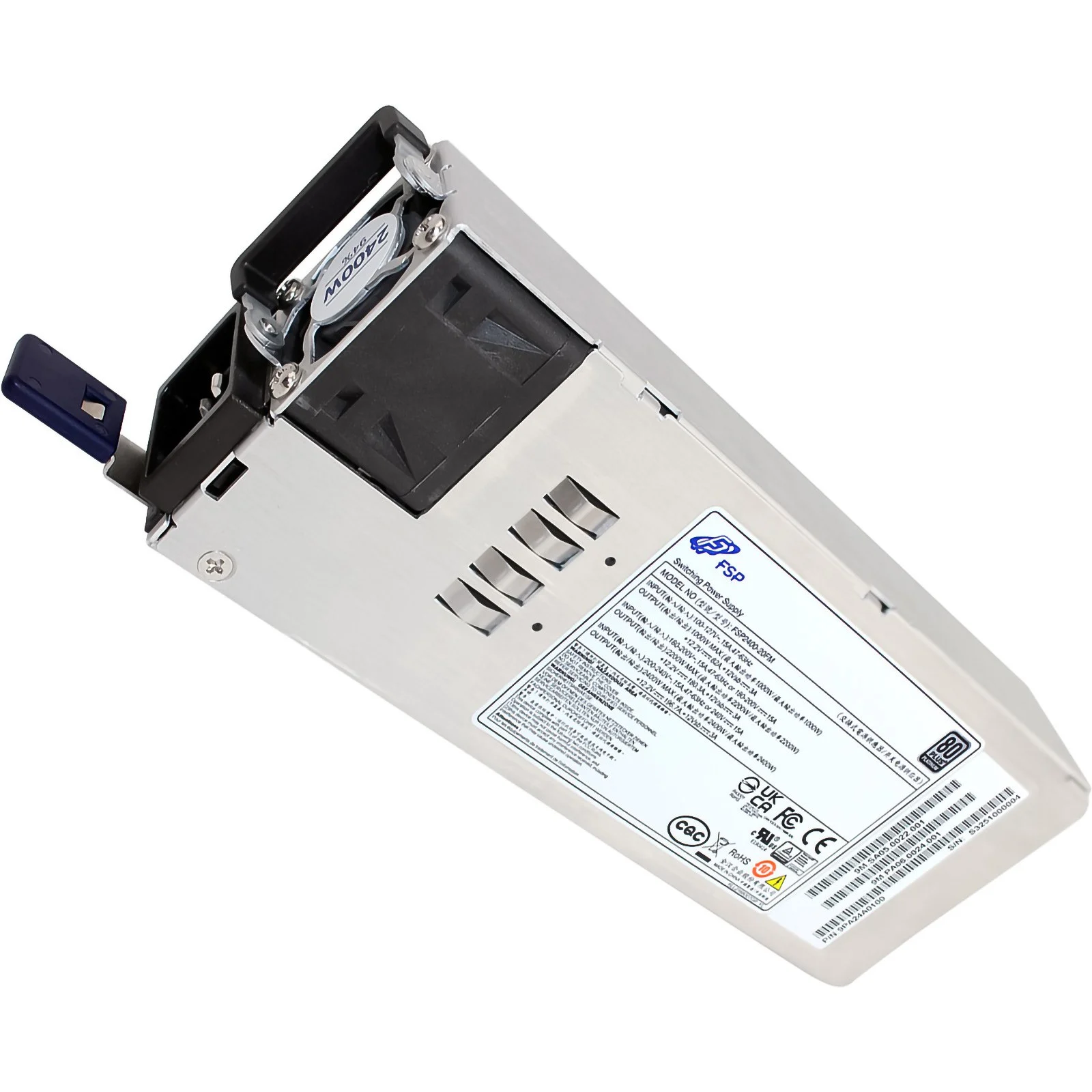 FSP2400-20FM 2400W CRPS 2.0 Redundant Power Supply Module - 80 Plus Platinum Certified
