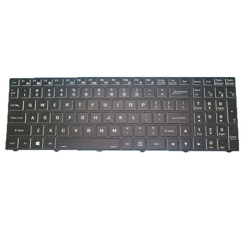 Laptop Keyboard For PowerSpec 1720 English US Black Without Backlit New