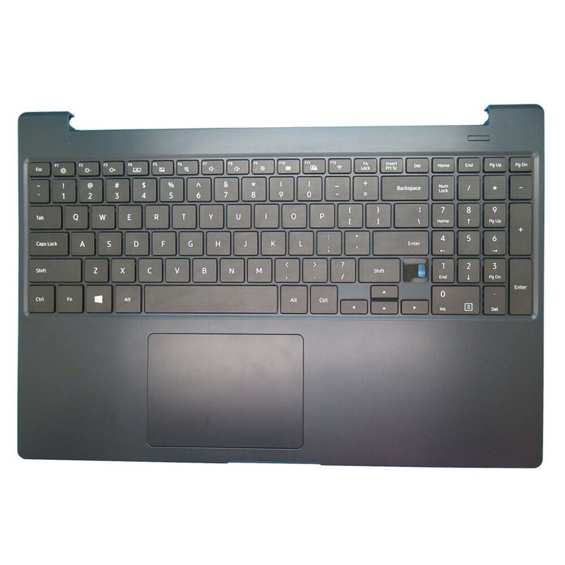 Keyboard Palmrest For Samsung NT750BBC 750BBC English US Upper Case Touchpad New