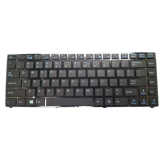 US Keyboard For MSI CR43 V156122AS2 S1N1UUS2H1SA0 S1N-1UUS2H1-SA0 English Frame