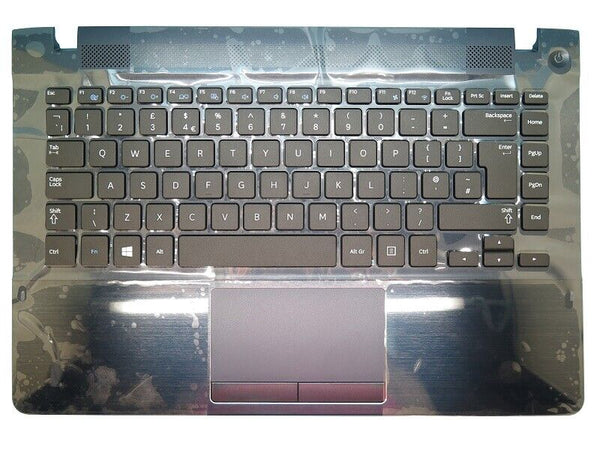 UK Keyboard Palmrest For Samsung NP370R4E NP470R4E 370R4E 470R4E Upper Case New