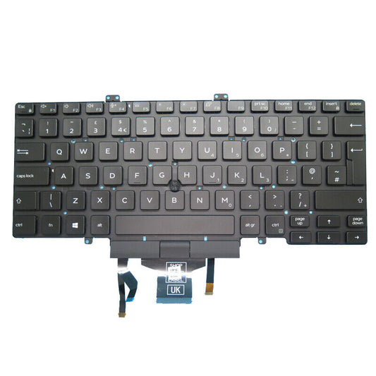 Backlit UK Keyboard For DELL Latitude 5400 5401 5410 5411 07D2R0 PK132FB3A15 New