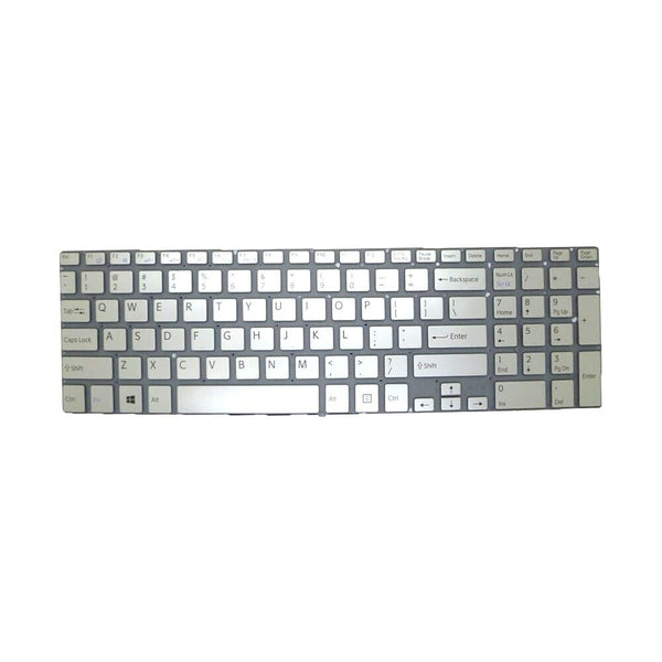 English US Laptop Keyboard For SONY SVF15A V141306CS1US 149241821US Silver New