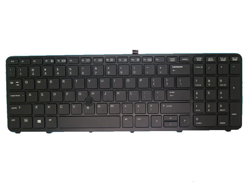 Laptop US Backlit Keyboard For HP ZBOOK 15 ZBOOK 17 MP-12P23RCJ698W 733688-001