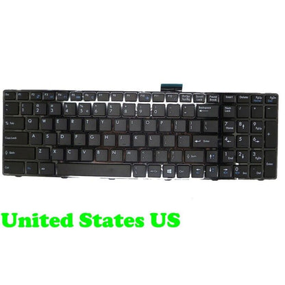 NO Backlit Keyboard For MSI GE60 2OC 2OD 20E 2PL 2QL GE70 2OC/OD 2PC 2PE English