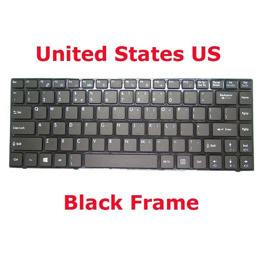 Keyboard For MSI CR420 CR430 CR460 X370 CX420 CX420MX X420 X460DX English US