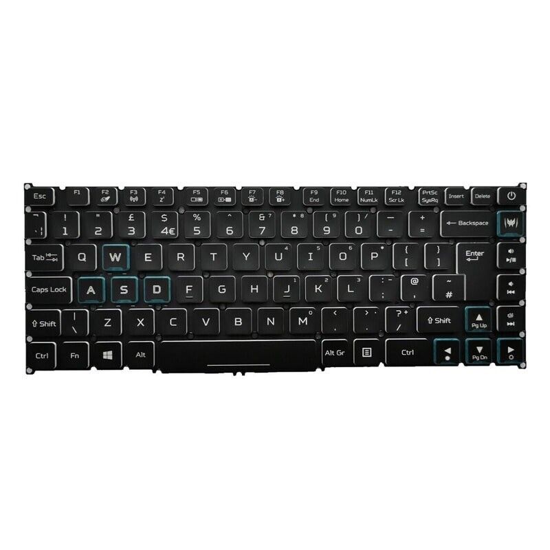No Backlit Keyboard For MSI Summit E14 MS-14C4 Summit E15 A11SCS MS-16S6 English