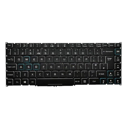 No Backlit Keyboard For MSI Summit E14 MS-14C4 Summit E15 A11SCS MS-16S6 English