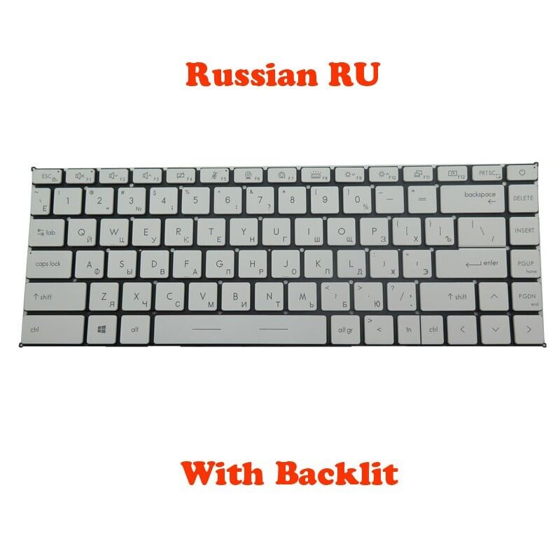 Backlit Keyboard For MSI Creator Z16 MS-1572 Z16-A12U Z16 A12UET MS1572 Russian