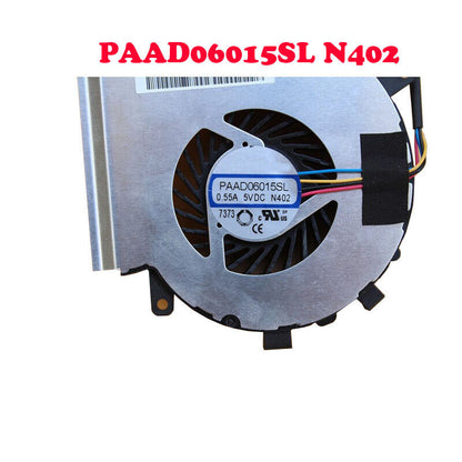 GPU Fan For MSI GE62 GL62 GE72 PE60 PE70 PAAD06015SL-N402 4PIN PAAD06015SL N402