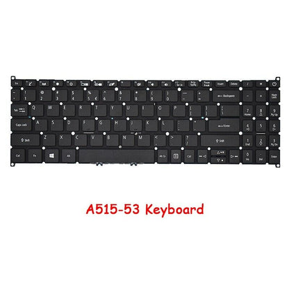 Laptop Keyboard For ACER Aspire 5 A515-53 A515-52 A515-54G Without Backlit US