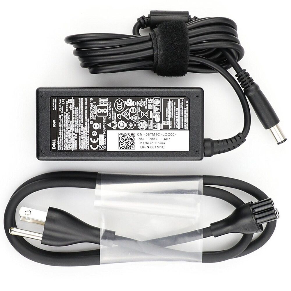 New Original Dell Adapter&Cord for Dell Chromebook 11 3180 LA65NS2-01 HA65NS5-00