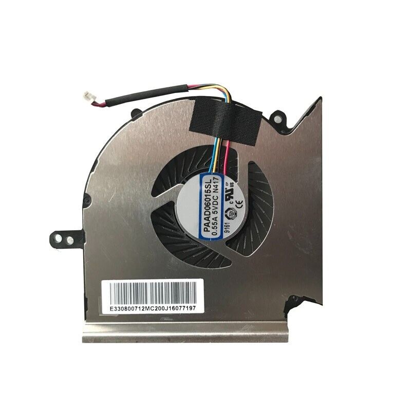 CPU FAN For MSI GE63 GP63 GL63 GE63VR RTX20 PAAD06015SL N417 MS-16P1 MS-17C1