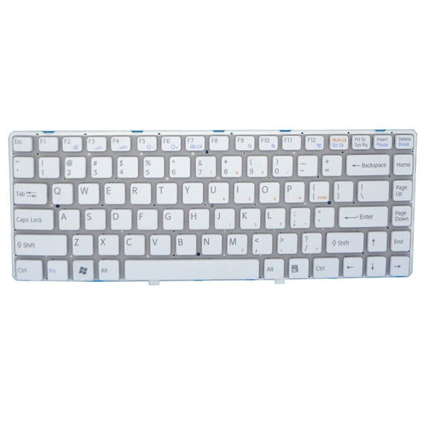 US Keyboard For SONY For VAIO VPCEA VPC-EA V081678F US 148792421 White New