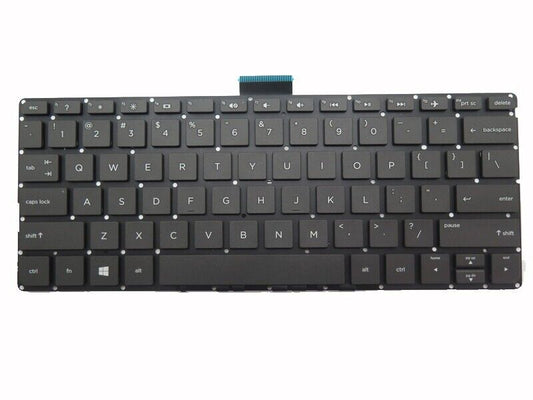 Laptop Keyboard For HP 11-K000 HPM14K33US-442 Without Frame Black United States