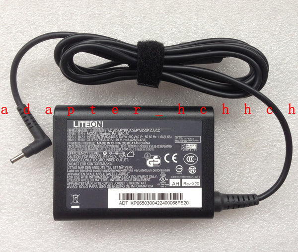 New Original OEM Acer Aspire S5-391 AC Adapter Charger & Power Cord PA-1650-80@@