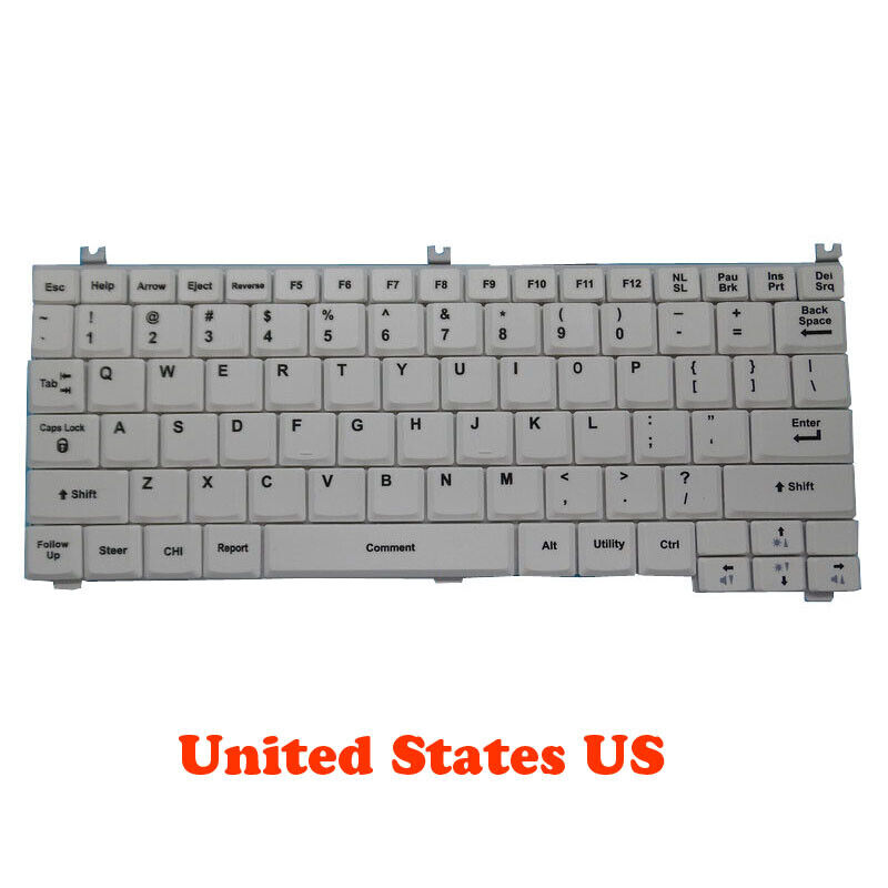 GE Healthcare Ultrasound Keyboard For LOGIQ E R6 R7 R5.0 R5.2 White English US