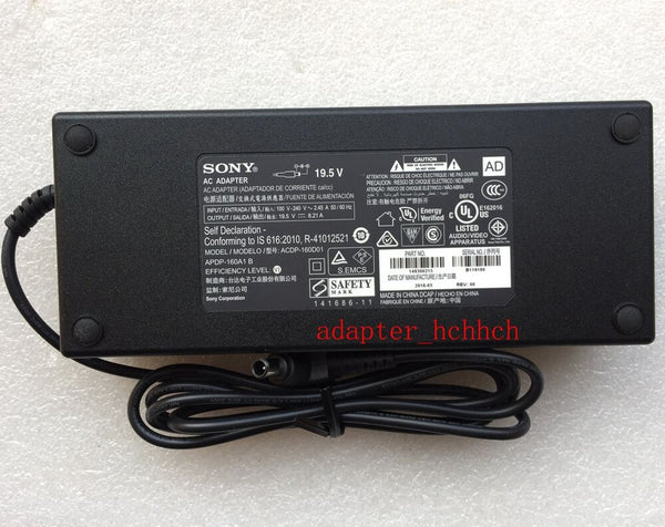 New Original Sony 19.5V AC Adapter&Cord for Sony Bravia ACDP-160D01 149300215 TV