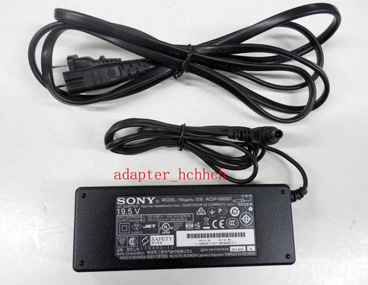 New Original OEM Sony KDL-32R433B TV,ACDP-060S01 149251121 19.5V AC Adapter&Cord
