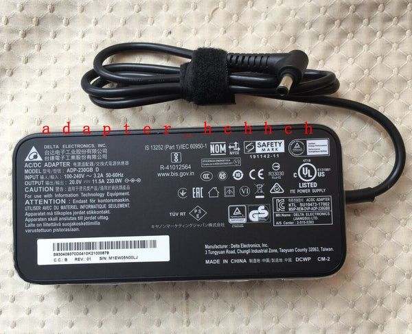 New Original MSI GS66 Stealth 10SFS-259 ADP-230GB D Delta 230W 20V Slim Adapter@